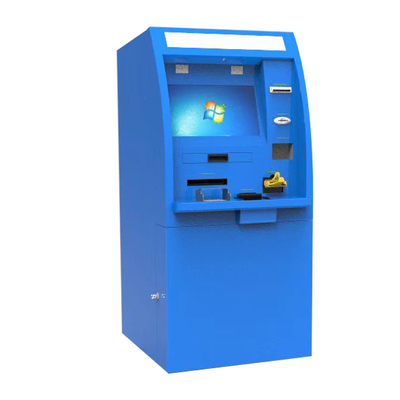 macchina straniera di cambio 19inch con l'erogatore del deposito in contanti