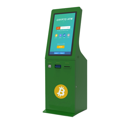 Le 1200 note indipendenti comprano e vendono la macchina del chiosco di BANCOMAT di Bitcoin a 32 pollici