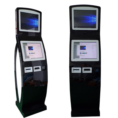 L'auto doppio dello schermo checkout le macchine i chioschi di pagamento del servizio sportello di pagamento in contanti