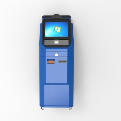 Il touch screen di self service incassa i contanti verso l'esterno Bill Payment Kiosk