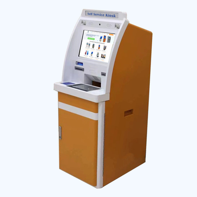 Stampatrice di self service di HUNGHUI con il chiosco di pagamento in contanti a 19 pollici