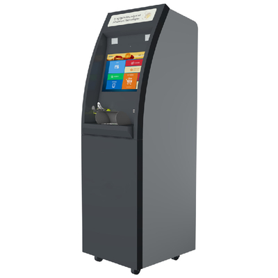 Macchina automatica del Bancomat di BANCOMAT del supermercato con 500/3000 delle note