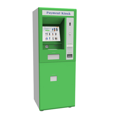 I chioschi pieni di servizio finanziario della macchina di attività bancarie di bancomat di funzione i chioschi di pagamento in contanti