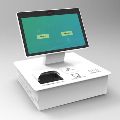 21.5 inch TFT LCD Hotel Self Check In Kiosk e Self Checkout Machines