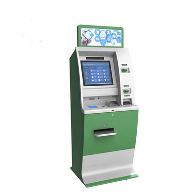Lettore di schede multifunzionale di Bill Payment Kiosk System With And Cash Dispenser
