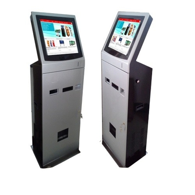 Pavimento del ODM dell'OEM che sta la macchina automatizzata del chiosco di pagamento con il lettore di schede