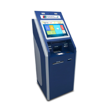 Banche tutte in una macchina del chiosco di pagamento in contanti 10 punti dello schermo attivabile al tatto