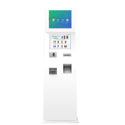macchina doppia del chiosco di pagamento di self service dello schermo di tocco di 17inch IR in vendita al dettaglio
