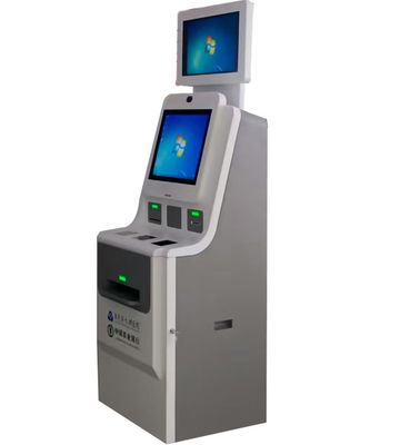 terminale della Banca del chiosco self service del touch screen 17inch con il deposito in contanti