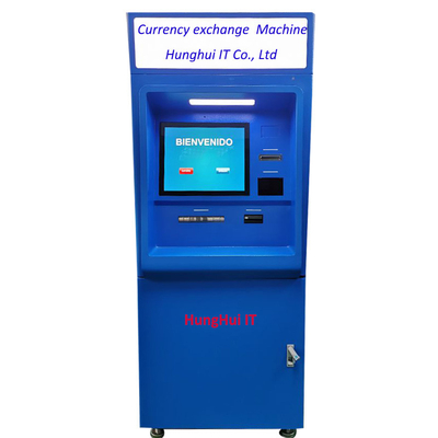 Macchina straniera di bancomat di cambio del chiosco di cambio di OS Windows10