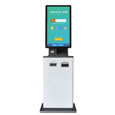 BANCOMAT Bill Payment Kiosk Floorstanding di Bitcoin di self service di Hunghui 21.5inch