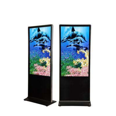 Contrassegno di pubblicità LCD verticale di Digital del touch screen dell'esposizione 4k ultra Hd di Wifi 4g