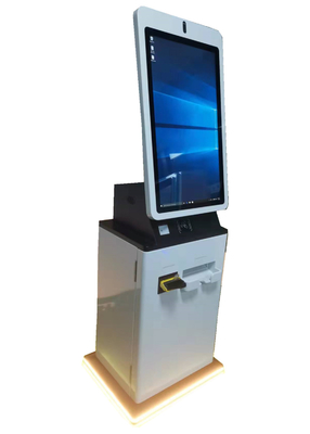 Chiosco astuto LCD Floorstanding di pagamento del touch screen del chiosco self service Win10